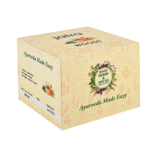 JatraWoods Curry Leaves – Ayurveda Liver Detox & Hair Growth | 30 Bags