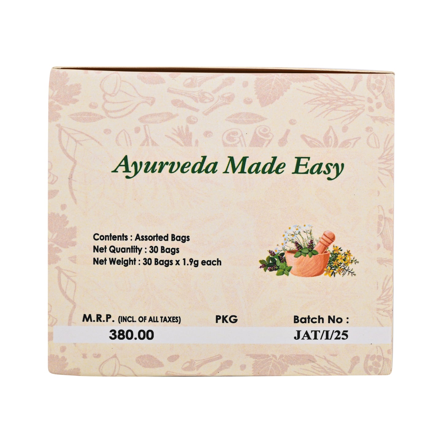 JatraWoods Brahmi – Ayurveda Brain Boost & Stress Relief | 30 Bags