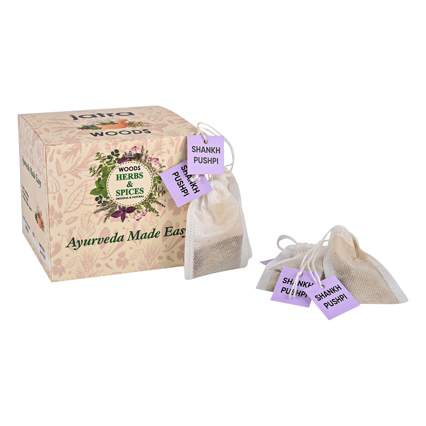 Box of Ayurveda products - Shankh Pushpi