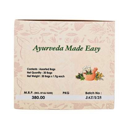 JatraWoods Brahmi – Ayurveda Brain Boost & Stress Relief | 30 Bags