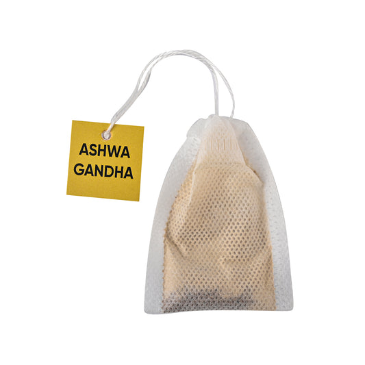 JatraWoods Ashwagandha - 100% Natural Ayurvedic Sleep, Stress Relief & Memory Booster | 30 Bags