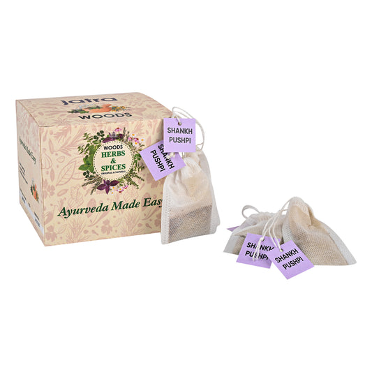 Box of Ayurveda products - Shankh Pushpi